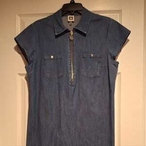 Anne Klein size 8 Jean dress